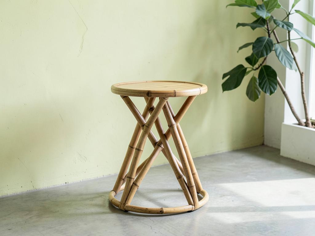 Bàn phụ tre Tam Giao