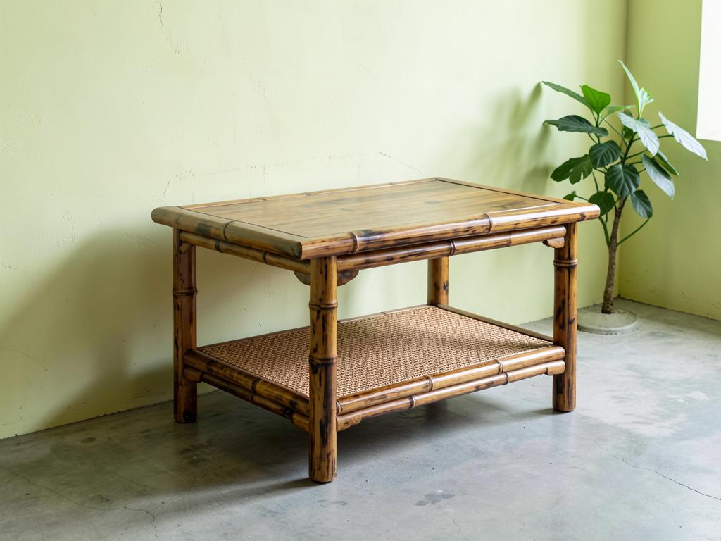 Bàn trà tre Mộc Nhiên