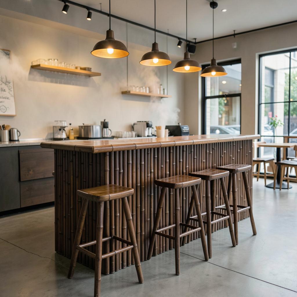 Bộ bàn bar cao