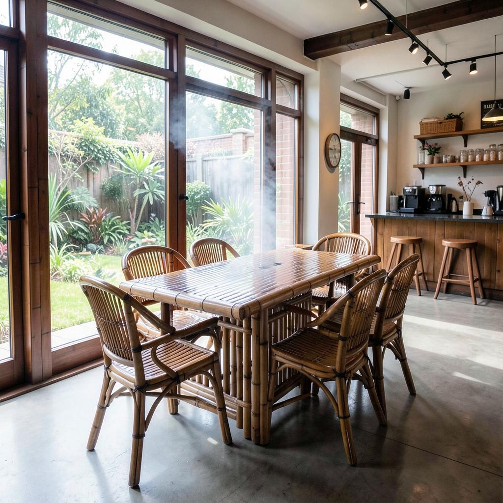 Bộ bàn dài 6 ghế