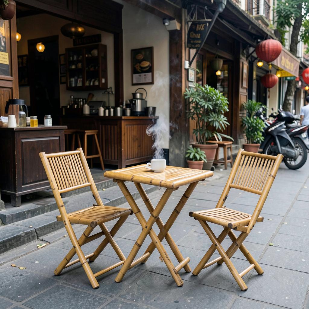 Bộ bàn gấp gọn
