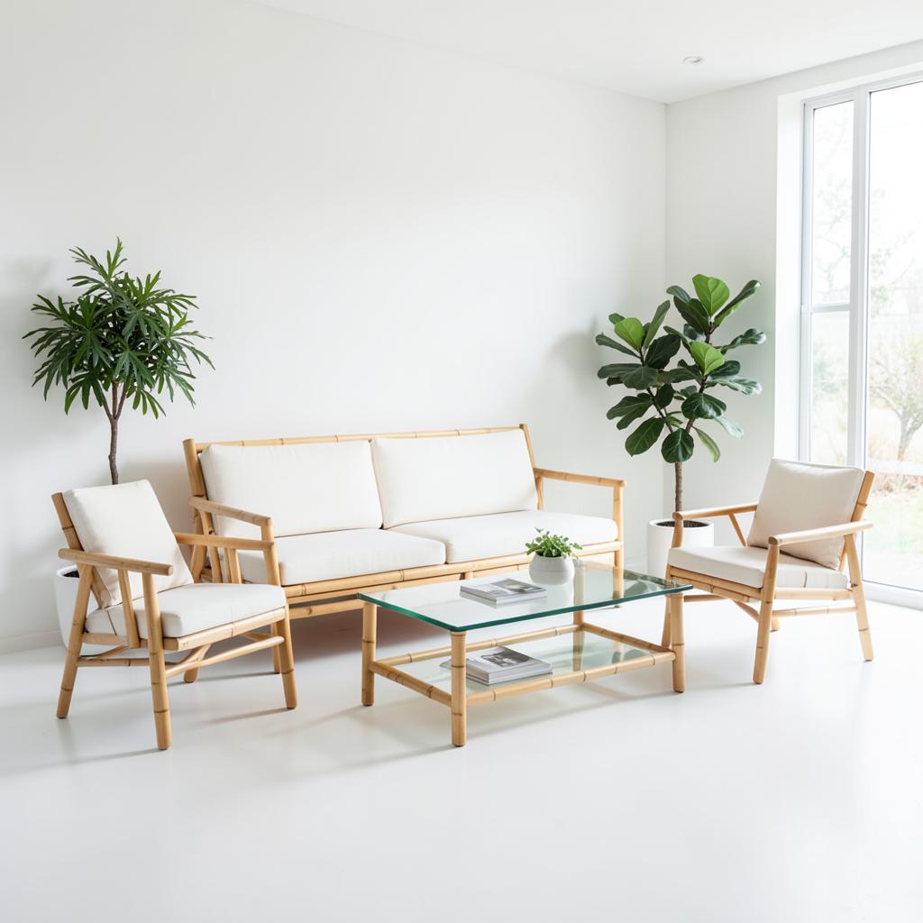 Bộ phòng khách tối giản