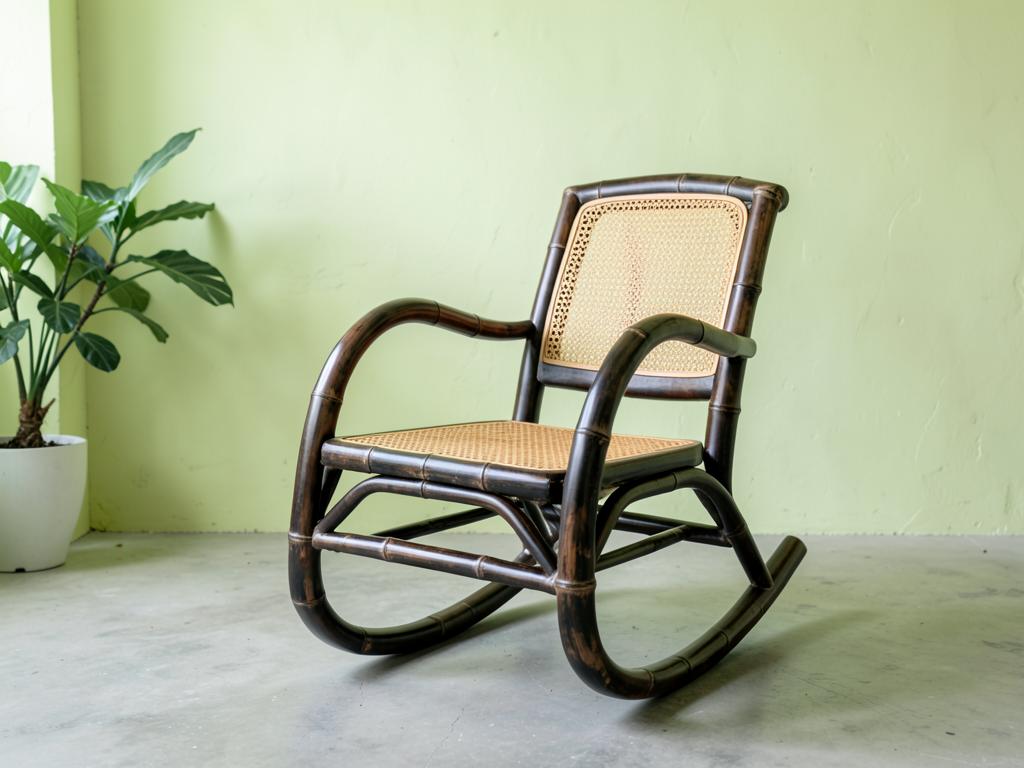 Ghế bập bênh tre