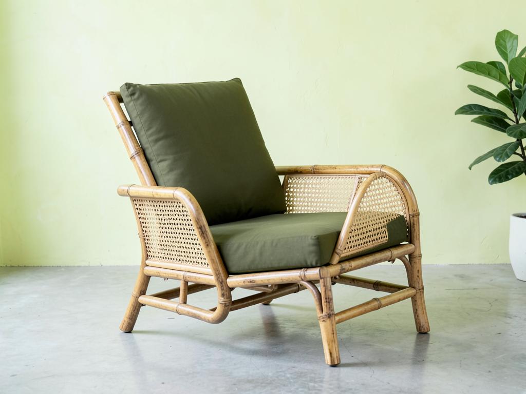 Ghế tre thư giãn