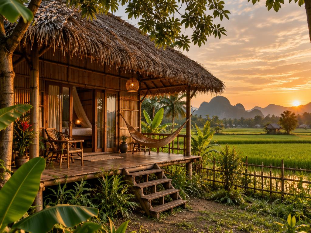 Homestay tre mái rạ