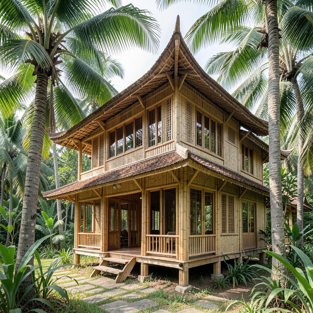 Nhà tre truyền thống